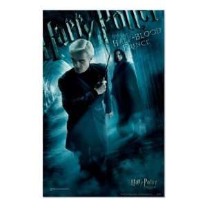  Draco Malfoy and Snape 1 Poster