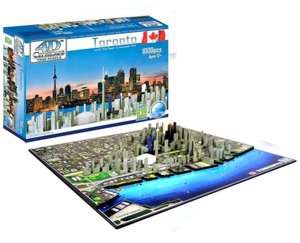   4D Toronto Skyline Time Puzzle by 4D Cityscape