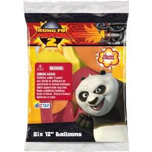  Kung Fu Panda 2 Latex Party Balloons 12 6ct
