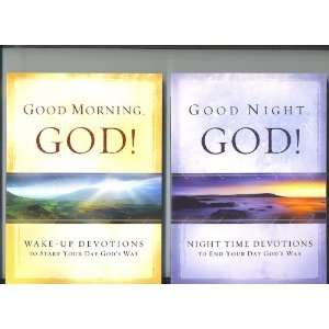 GOOD MORNING   GOOD NIGHT, GOD 2 Book Set Everything 