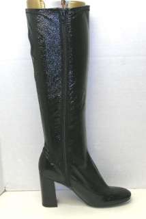 Enzo Angiolini CHESSA Black Synthetic Tall Boots Sz 7.5  