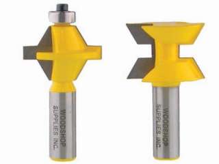 Matched Tongue and Groove Router Bit Set  Edge Banding   15223  
