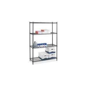  Lorell Industrial Adjustable Wire Shelving Starter Unit in 