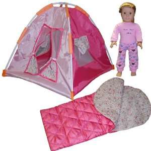  Doll Canopy Bed   Fits 18 Dolls like American Girl® and 
