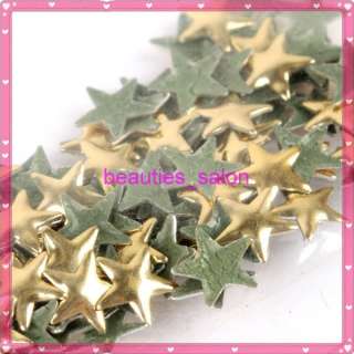 Bag Glitter Gold Star 3D Nail Art Decoration Handcraft DIY Stickers 