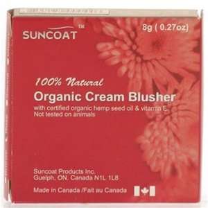  Organic Cream Blusher Rose 8 ml 8 Milliliters Beauty