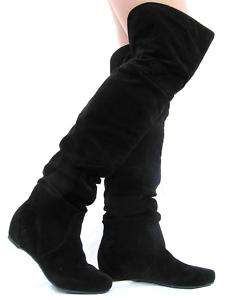 Thigh High Casual Boots OverKnee Heel Women Dress Shoes  