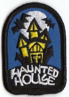 Girl Boy HAUNTED HOUSE JC Patches Crests SCOUTS GUIDES  
