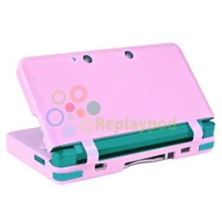 For Nintendo 3DS N3DS Premium Silicone Gel Case Pink Soft Cover Rubber 