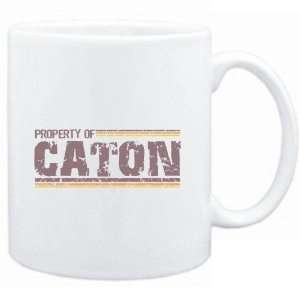  Mug White  Property of Caton   Vintage  Female Names 