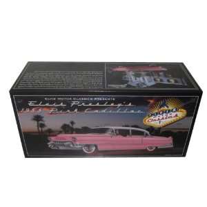 Elvis 1955 Pink Cadillac Fleetwood S60 With Coin 1/24 