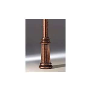 Hanover Lantern 1393ASI Two Piece Wrap Around Fluted Outdoor Post Base 