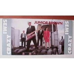 JunioR Brown 2 Sided Promo Poster Great SHot