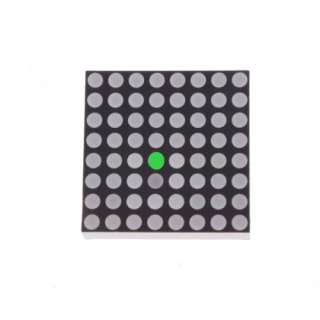 10 pieces 8x8 dot matrix 3mm dia. LED display. The color is bicolor 