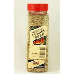 14 Oz Fennel Seeds Whole Light Grocery & Gourmet Food