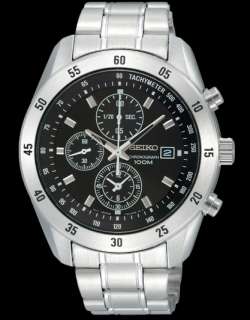 SEIKO GENTS TACHYMETER 1/20 SEC CHRONOGRAPH 330FT (100m) WATCH 