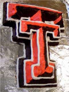 My first attempt to make and decorate the Double T Cake.