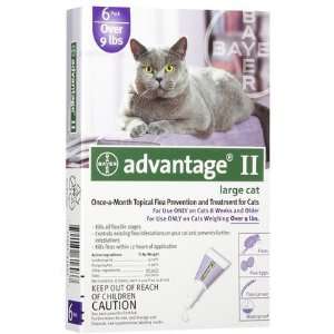 Bayer Advantage II Topical Flea Control   Large Cat   6 pack (Quantity 
