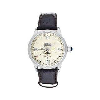   Automatic Watch with Brown Leather Strap. Model CS 843332001549