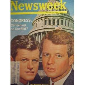 The Kennedy Senators Bobby & Ted January 17, 1966 Professionally 