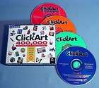 Broderbund ClickArt 400,000 for Win 98 XP (ref #2)