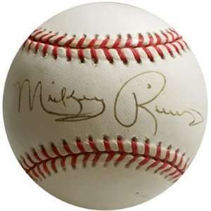 Mickey Rivers Autographed / Signed New York Yankees Baseball