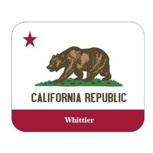  US State Flag   Whittier, California (CA) Mouse Pad 