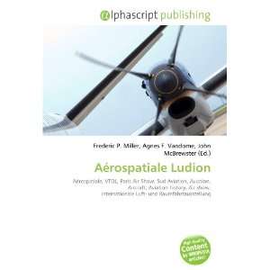  Aérospatiale Ludion (9786134258517) Books