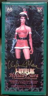 WITCHBLADE Holiday Sara Ornament Signed Moore /4000  