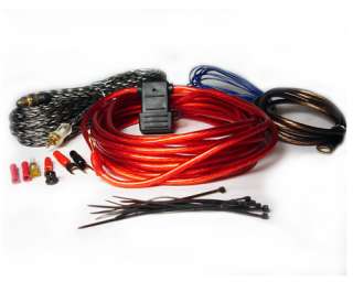   Audio AK10 800 Watt 10 Gauge Amp Wiring Kit 784620026397  