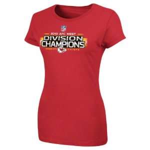  Kansas City Chiefs Womens 2010 AFC West Division Champions 