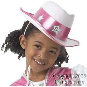  Childs Barbie Cowgirl Hat Toys & Games