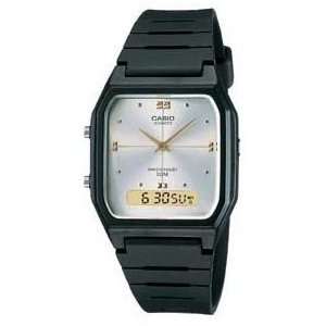 Casio #AE48HE 7AV Mens Analog Digital Dual Time Zone Watch
