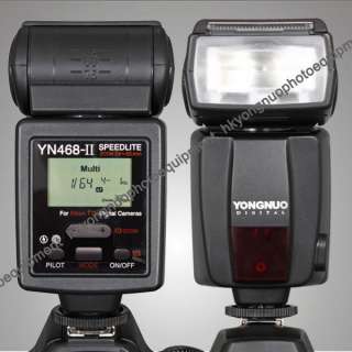 Yongnuo Upgraded Flash Speedlite YN 468 II ITTL for Nikon D7000 D5000 