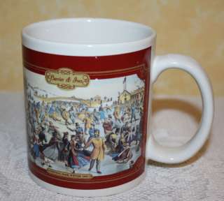 Currier & Ives Central Park Winter 1862 Coffee Mug Cup  