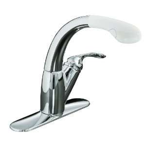 KOHLER K 6352 AP CP Avatar Single Control Pullout Kitchen Sink Faucet 