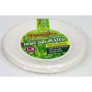  BioDegradable Disposable 7Plate 14ct/ 36 Pack Kitchen 