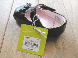 Baby Girls Shoes Black Dress Jumping Beans Sz 2 5 884452605095  