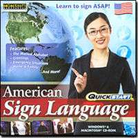   Language ASL Audio Video Teacher Lessons windows 7 vista CD  