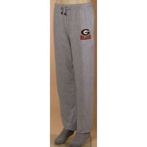  Georgia Bulldogs Gray Cotton Sleep Pants Sports 