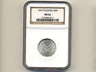 PalestineKM 6,​50 Mils,1939 * Silver * NGC 62 *