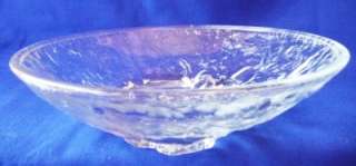 Partylite 3 Wick CANDLE HOLDER Glass Bowl Iceland EUC  