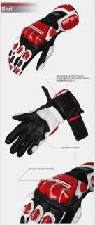 BERIK Motorcycle Gears G 5056 BK Leather gloves Racing Street Guntlet 