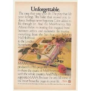  1981 Mid America Arts Alliance Unforgettable Pages of Life 