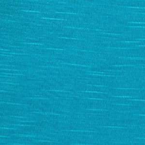  62 Wide Slub Rayon Jersey Knit Aquamarine Fabric By The 