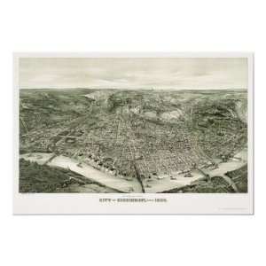  Cincinnati, OH Panoramic Map   1900 Posters