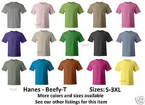  Beefy T 6.1 oz. Cotton T Shirt 5180 S 2XL 15 colors and more NEW