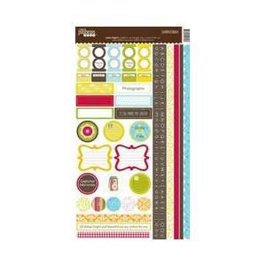  Pasta Fagioli Cardstock Stickers 7x13  Electronics