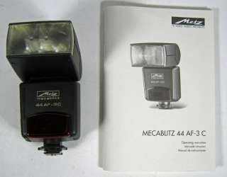 Metz 54433C 44AF 3 Canon Electronic Flash  