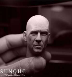 CUSTOM Bruce Willis LIVE FREE DIE HARD head sculpt  